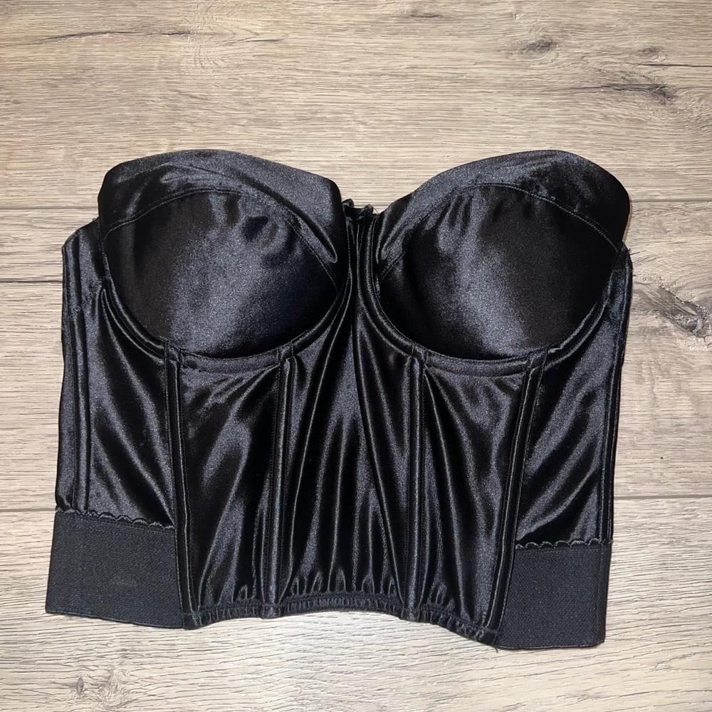 Vintage Victoria’s Secret Backless Bustier Corset Top Size 38B